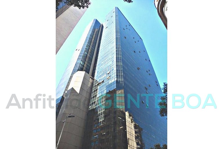 Assembléia 10 Ed. Candido Mendes, excelente sala com vistão.