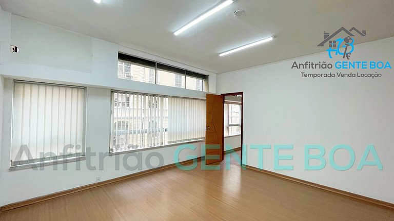 Centro Ed.Cidade Rio de Janeiro, 50m2, 2salas, melhor nao há