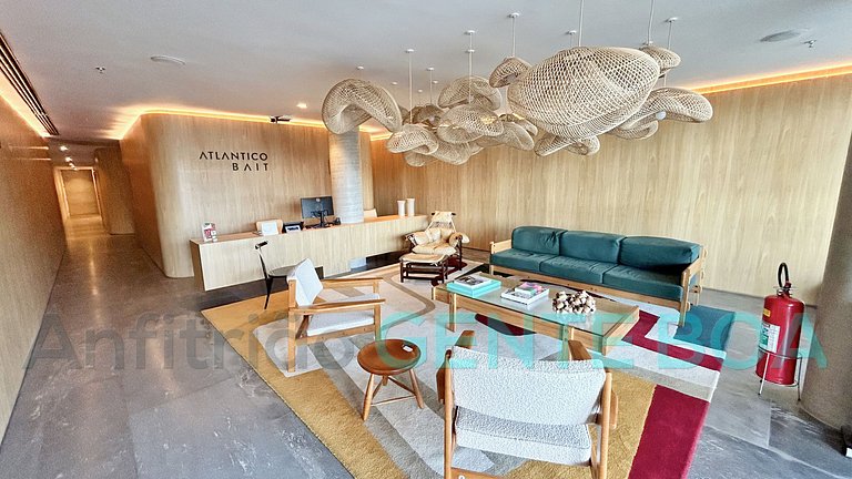 Copacabana Frontal mar! Novo! Lindo!