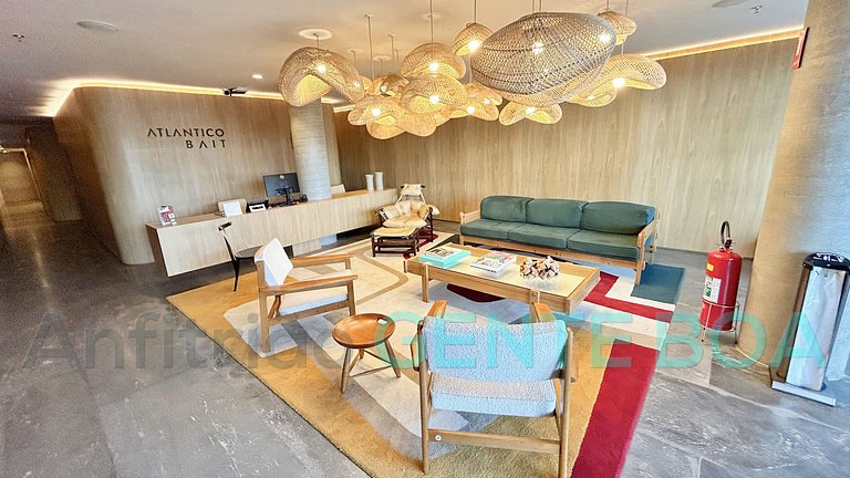 Copacabana Frontal mar! Novo! Lindo!