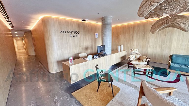 Copacabana Frontal mar! Novo! Lindo!