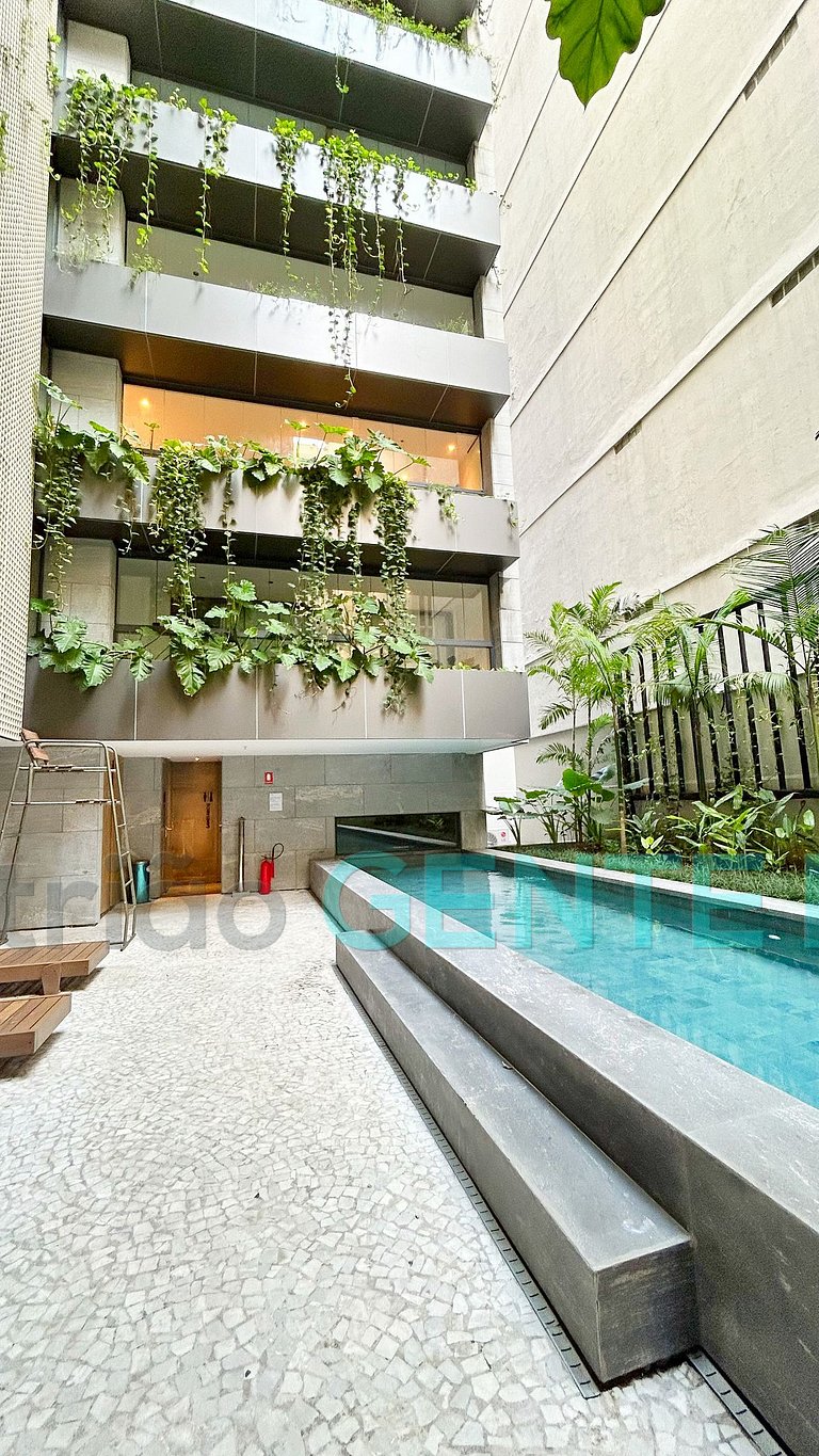 Copacabana Frontal mar! Novo! Lindo!