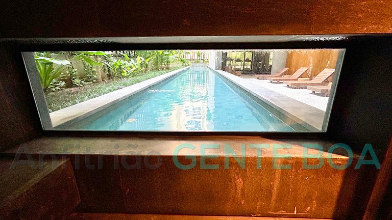 Copacabana Frontal mar! Novo! Lindo!