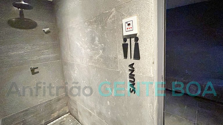 Copacabana Frontal mar! Novo! Lindo!