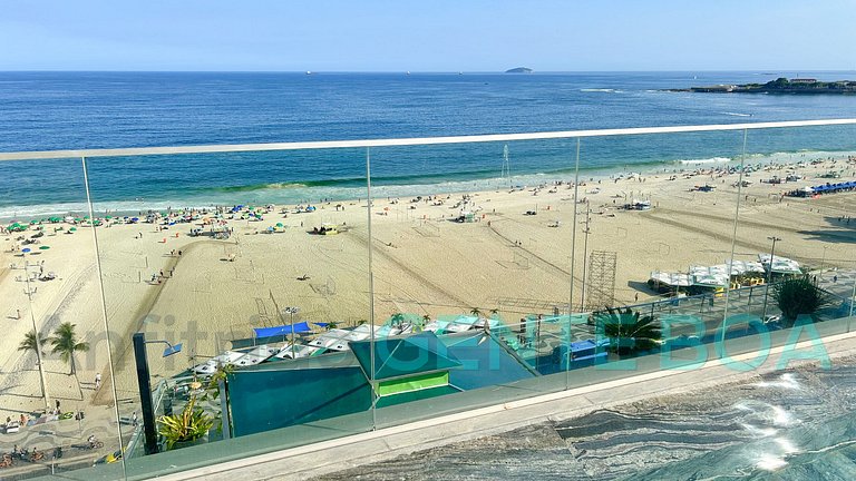 Copacabana Frontal mar! Novo! Lindo!