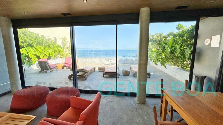 Copacabana Frontal mar! Novo! Lindo!