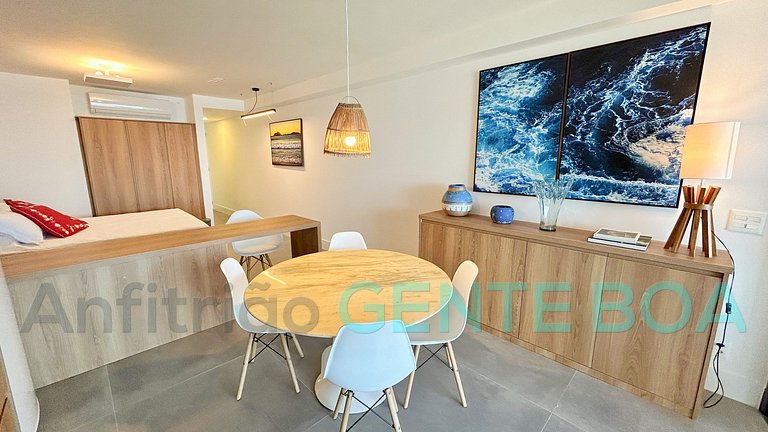 Copacabana Frontal mar! Novo! Lindo!