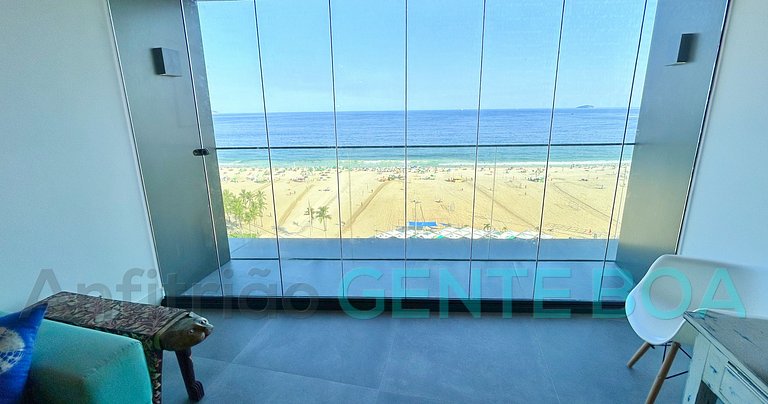 Copacabana Frontal mar! Novo! Lindo!