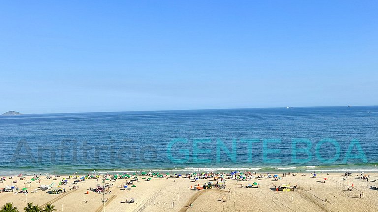 Copacabana Frontal mar! Novo! Lindo!