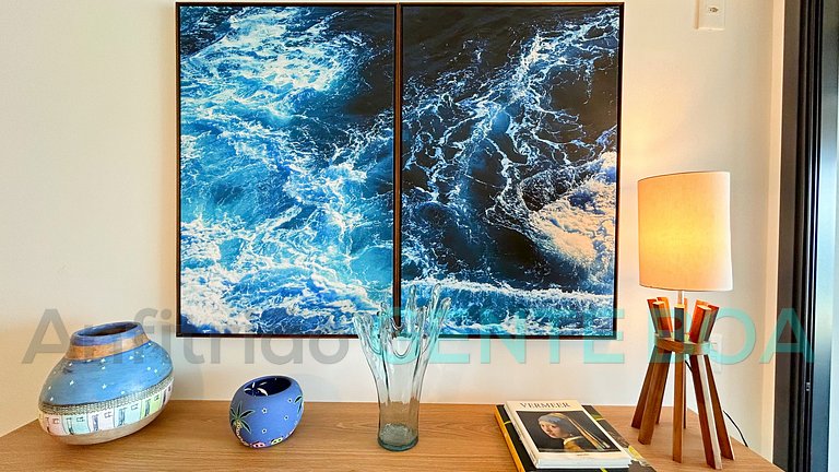 Copacabana Frontal mar! Novo! Lindo!