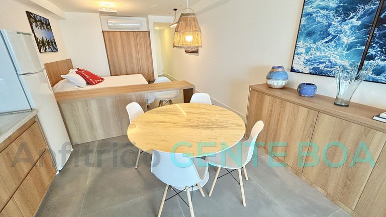 Copacabana Frontal mar! Novo! Lindo!