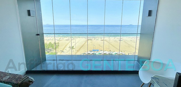 Copacabana Frontal mar! Novo! Lindo!