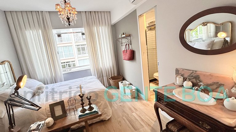 Ipanema a 200m da Praia. Studio Cozy. Rua Joaquim Nabuco