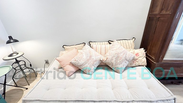 Ipanema a 200m da Praia. Studio Cozy. Rua Joaquim Nabuco