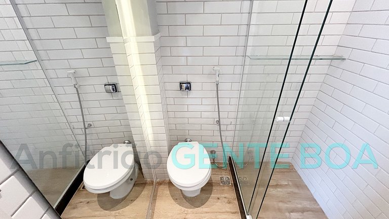 Ipanema a 200m da Praia. Studio Cozy. Rua Joaquim Nabuco