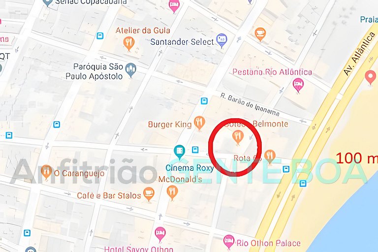 Copacabana Excepcional 3qtos quadra praia Posto4/5