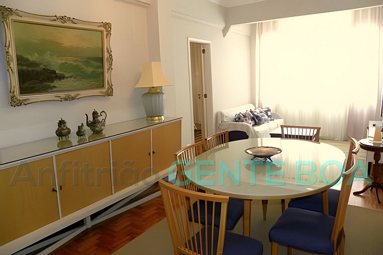 Copacabana Excepcional 3qtos quadra praia Posto4/5