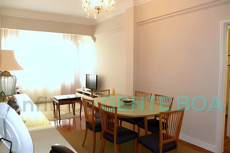 Copacabana Excepcional 3qtos quadra praia Posto4/5