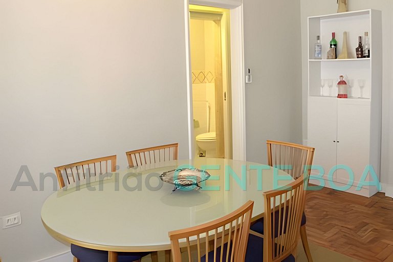 Copacabana Excepcional 3qtos quadra praia Posto4/5