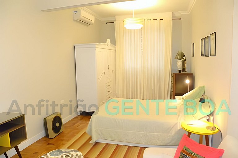 Copacabana Excepcional 3qtos quadra praia Posto4/5