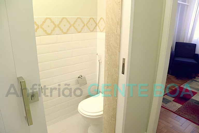 Copacabana Excepcional 3qtos quadra praia Posto4/5