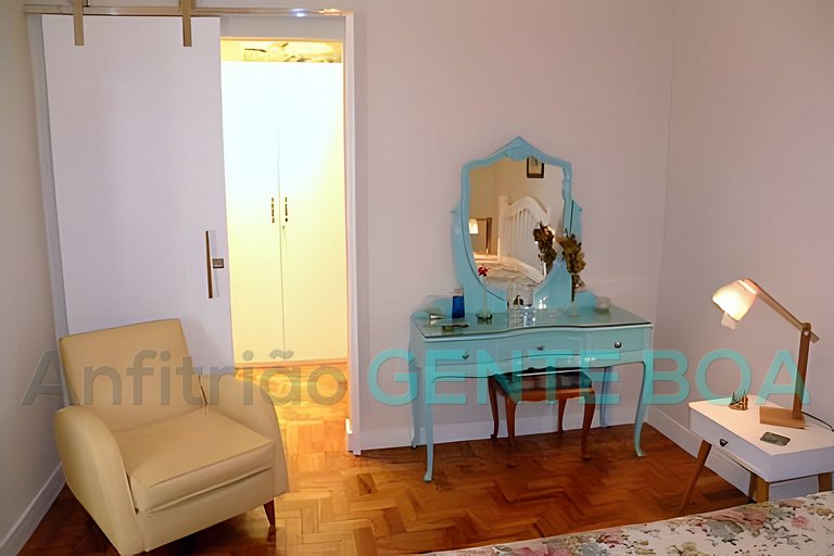 Copacabana Excepcional 3qtos quadra praia Posto4/5