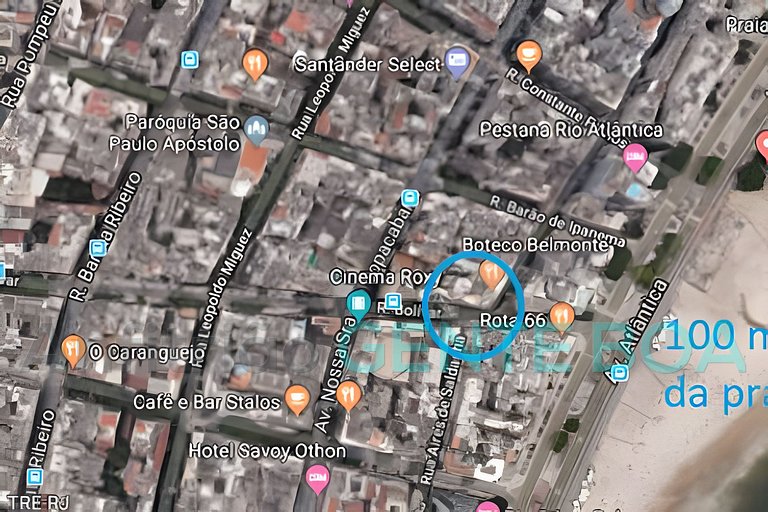 Copacabana Excepcional 3qtos quadra praia Posto4/5