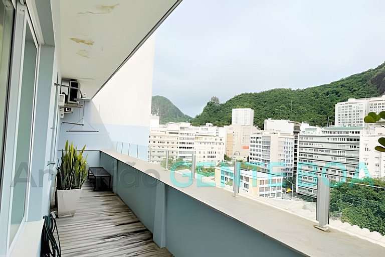 COPACABANA Excelente Cobertura Vista Montanhas Sol