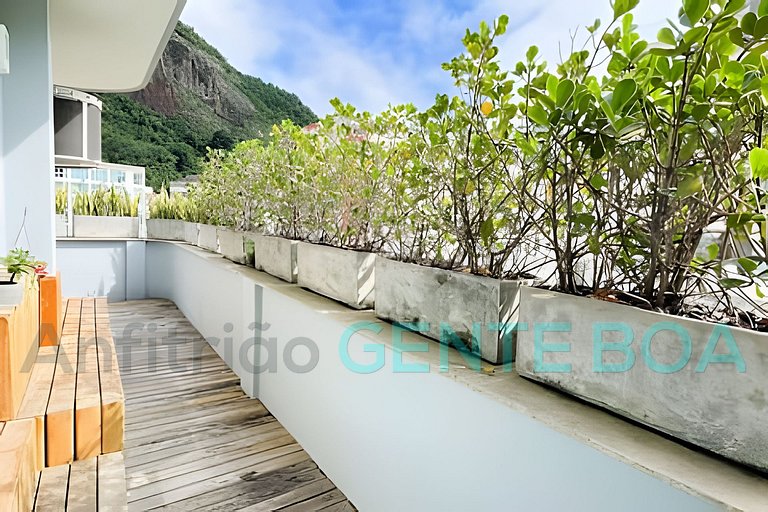 COPACABANA Excelente Cobertura Vista Montanhas Sol