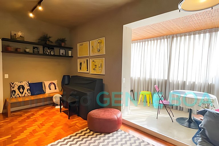 COPACABANA Excelente Cobertura Vista Montanhas Sol