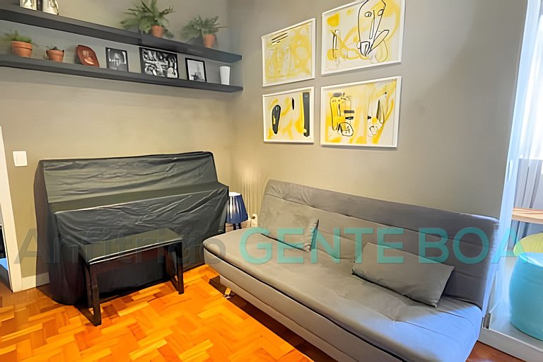 COPACABANA Excelente Cobertura Vista Montanhas Sol