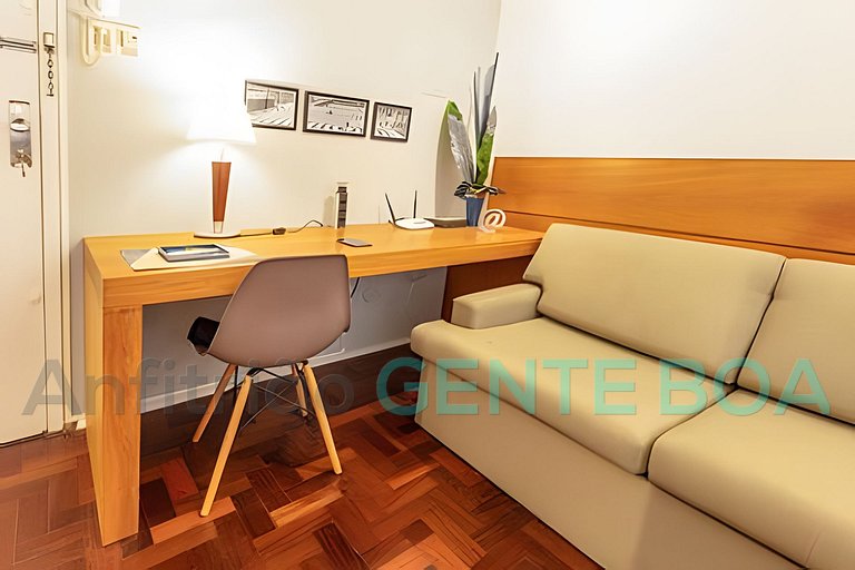 Copacabana Lindo Studio, Great Value! 300m praia.