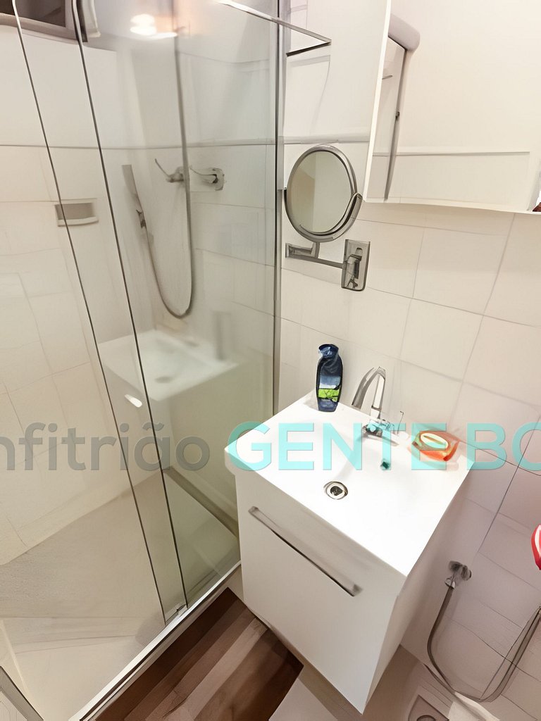 Copacabana Lindo Studio, Great Value! 300m praia.
