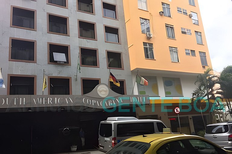 Copacabana Lindo Studio, Great Value! 300m praia.