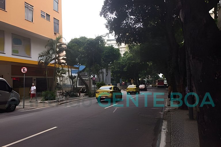 Copacabana Lindo Studio, Great Value! 300m praia.