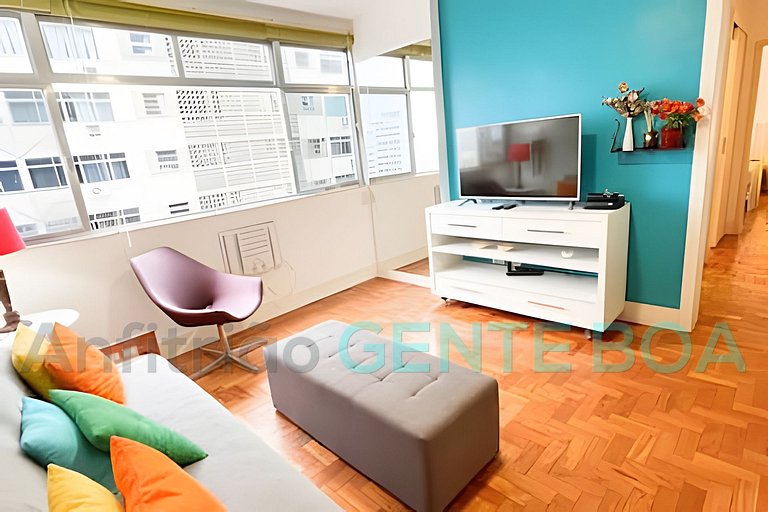 Leblon Awesome Novo Ap.2 quadras praia, reformado!