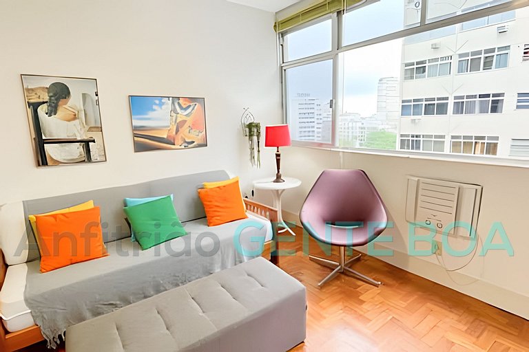 Leblon Awesome Novo Ap.2 quadras praia, reformado!