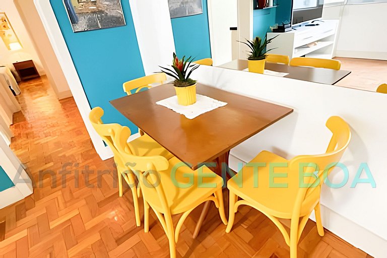 Leblon Awesome Novo Ap.2 quadras praia, reformado!