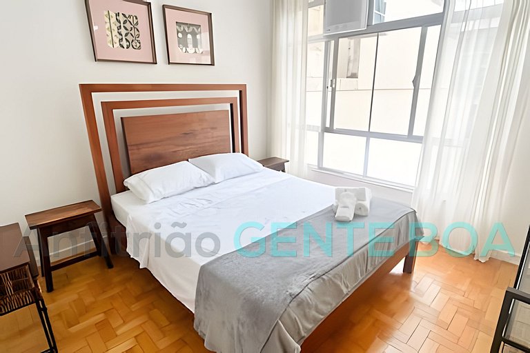 Ipanema Top 2qtos+mini suíte 1vg