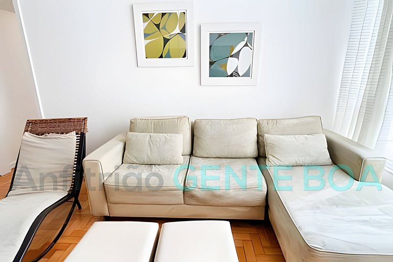 Ipanema Top 2qtos+mini suíte 1vg