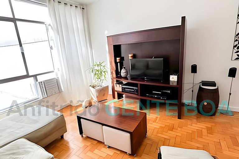 Ipanema Top 2qtos+mini suíte 1vg