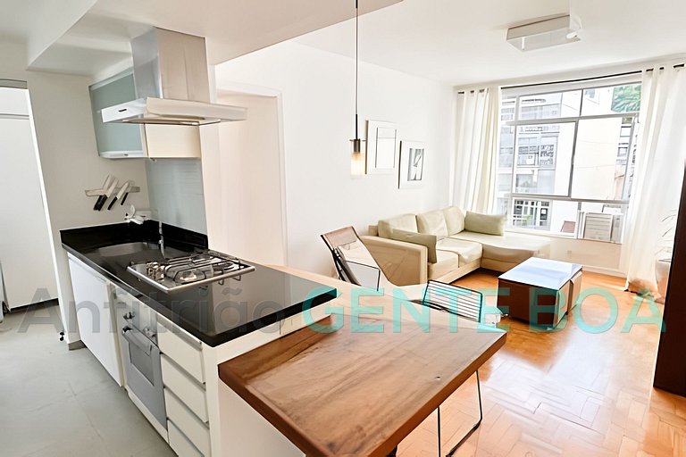 Ipanema Top 2qtos+mini suíte 1vg