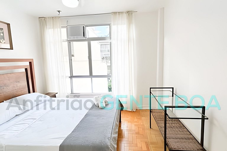 Ipanema Top 2qtos+mini suíte 1vg