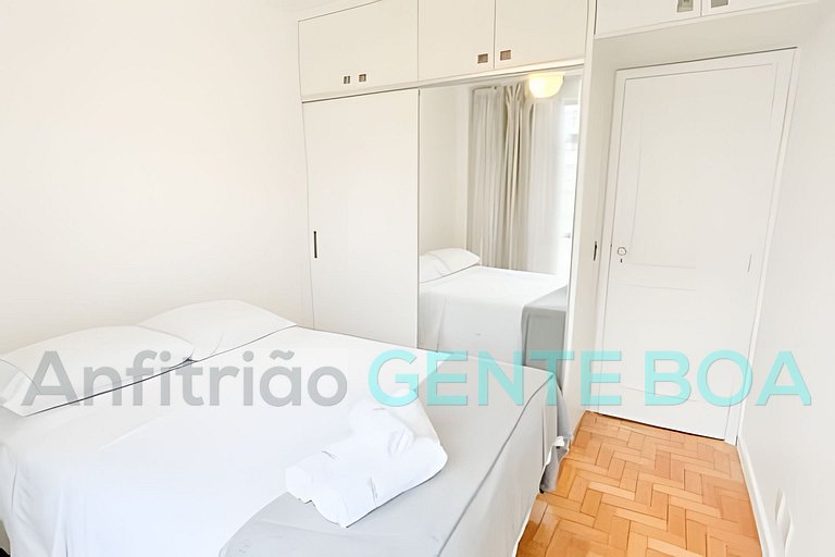 Ipanema Top 2qtos+mini suíte 1vg