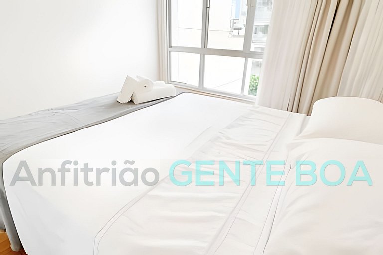 Ipanema Top 2qtos+mini suíte 1vg