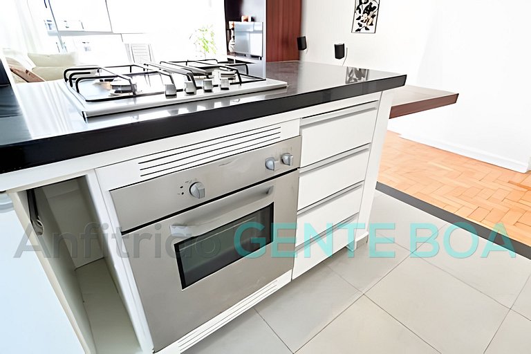 Ipanema Top 2qtos+mini suíte 1vg