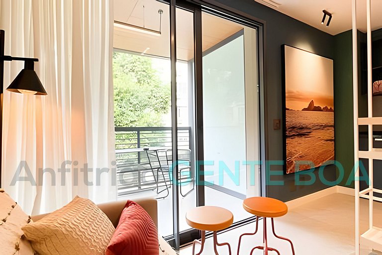 Ipanema Bossa107 Amazing Loft! Novo! Decorado!