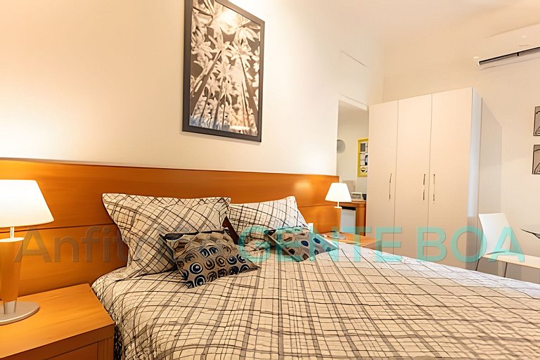 Copacabana Lindo Studio, Great Value! 300m praia.