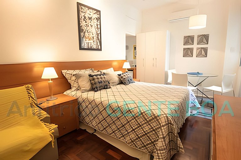 Copacabana Lindo Studio, Great Value! 300m praia.