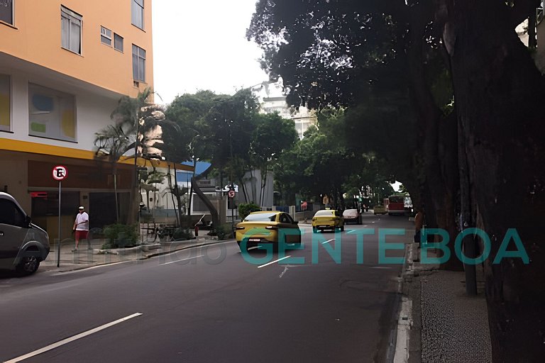 Copacabana Lindo Studio, Great Value! 300m praia.